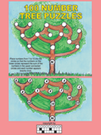 100 Number Tree Puzzles: Cover
