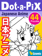 Dot-a-Pix Japanese Anime: Cover