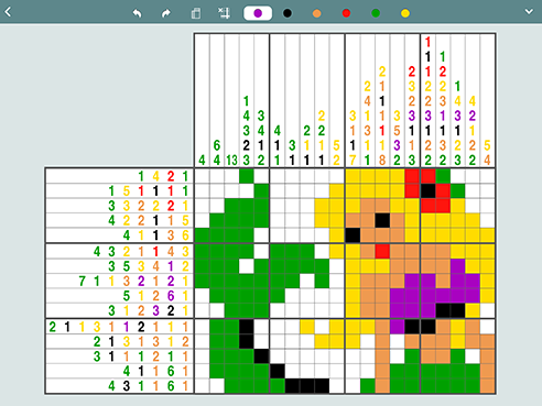Pic-a-Pix for iPhone, iPad and Android