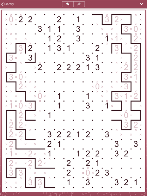 Slitherlink for iPhone and iPad (iPad)