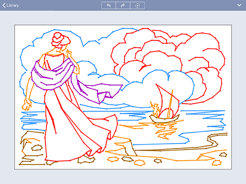 Dot-a-Pix for iPhone and iPad (iPad)