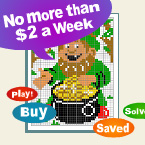 Conceptis paid website - no more than $2 a week