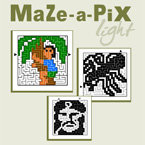 Maze-a-Pix Light Vol 1