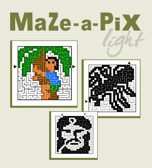 Maze-a-Pix Light Vol 1