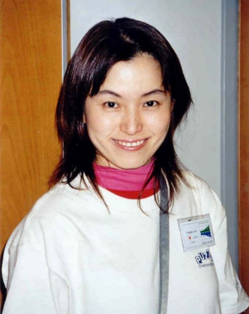 Yumiko Doi, Japan. Captain of the winning team