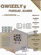 Quizzly Puzzles & Games For Anagram Lovers: Cover