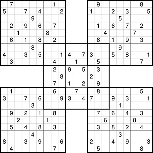 Multi Sudoku 5.01
