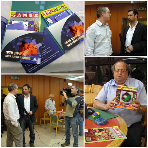 Conceptis' President Dave Green (top right and bottom left in the above) and Marketing Manager Gil Galanti.