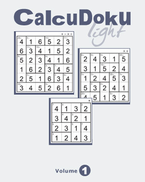 Released: CalcuDoku Light Vol 1