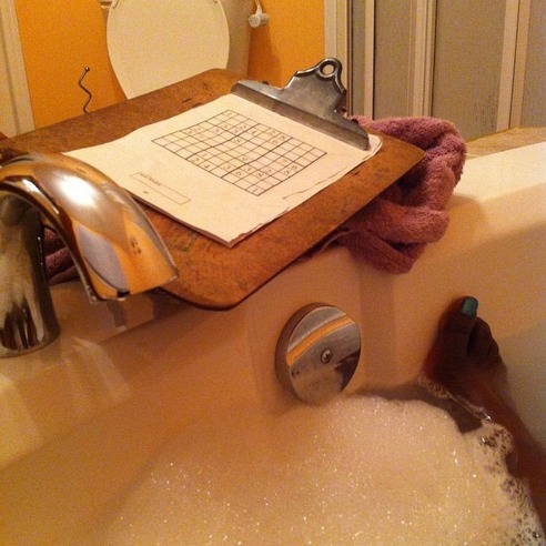 BUBBLE BATH SUDOKU - 21 Inspiring Sudoku Moments Captured by Instagramers #2