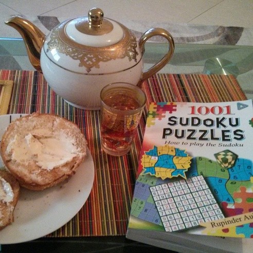 MEDITATION TEA SUDOKU - 21 Inspiring Sudoku Moments Captured by Instagramers #9