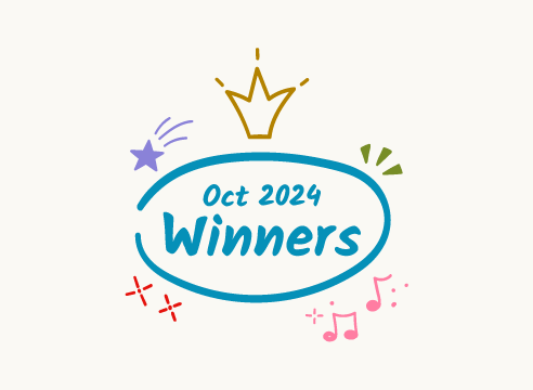 Announcing October 2024 Winners