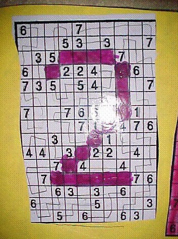 Kerri J. Bryant: Link-a-Pix Computer Keyboard Keys