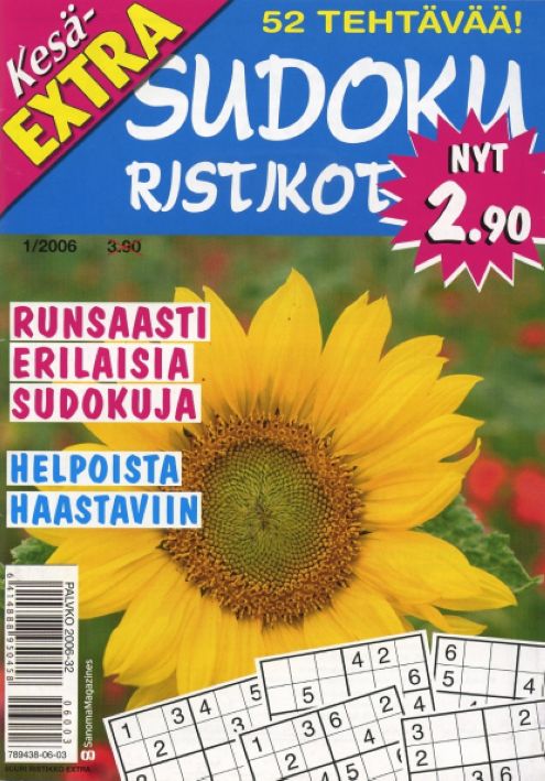 Sudoku Ristikot Extra