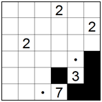 Island expansion from a clue (B)