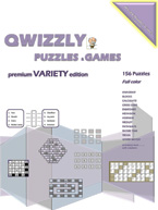 Qwizzly Puzzles & Games Premium Variety Edition: Cover