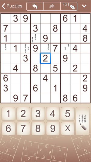 Sudoku for iPhone, iPad and Android