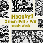 More Fill-a-Pix: 2 extra puzzles will be available in My Conceptis each week