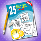 25 Dot-to-Dot Puzzles for Kids