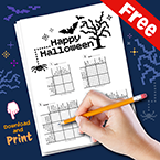 Free Halloween Puzzles PDF