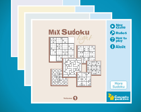New line of casual puzzle games debuts with Mix Sudoku Light Vol.1