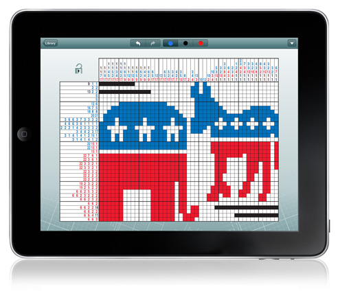 20 Pixel-Puzzles For iPad to Honor US Presidential Election 2012
