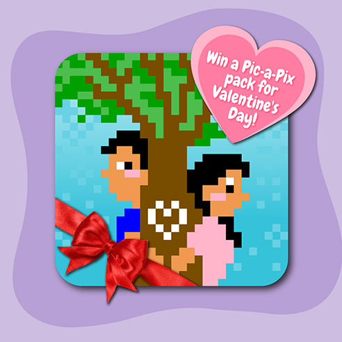 Win a Mobile Pic-a-Pix Puzzle Pack for Valentine's Day
