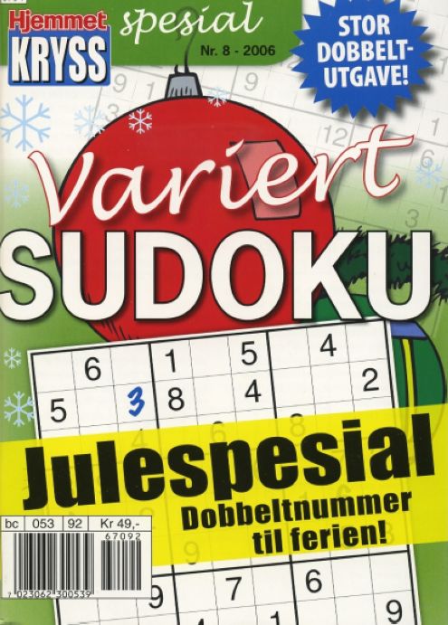 Hjemmet Spesial Variert Sudoku