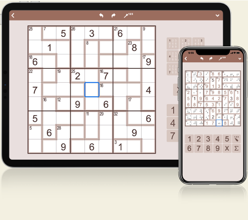 SumSudoku: Killer Sudoku (iPhone, iPad, Android)